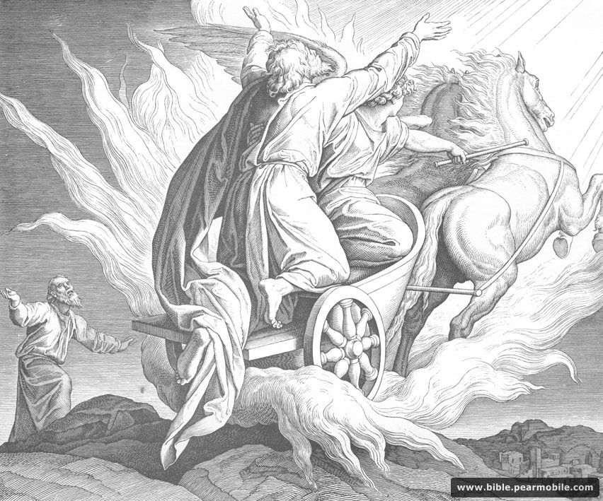 2 Caùc Vua 2:12 - Elijah Taken Into Heaven